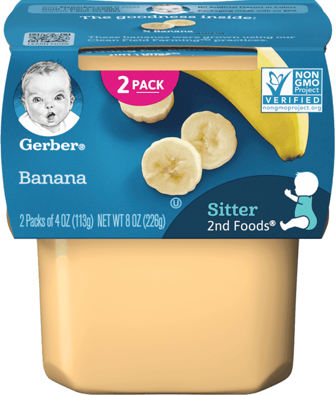 $1.00 for Gerber® 2nd Foods Tubs. Offer available at Walmart.