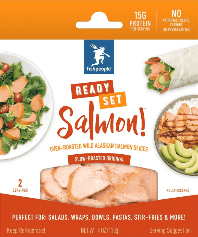 $2.00 for Fishpeople® Ready, Set, Salmon! Wild Alaskan Salmon Slices. Offer available at Safeway.