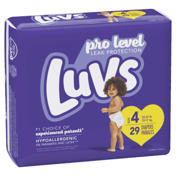 $2.00 for Luvs Diapers. Offer available at Walmart, Market Basket (New England), Walmart Online.