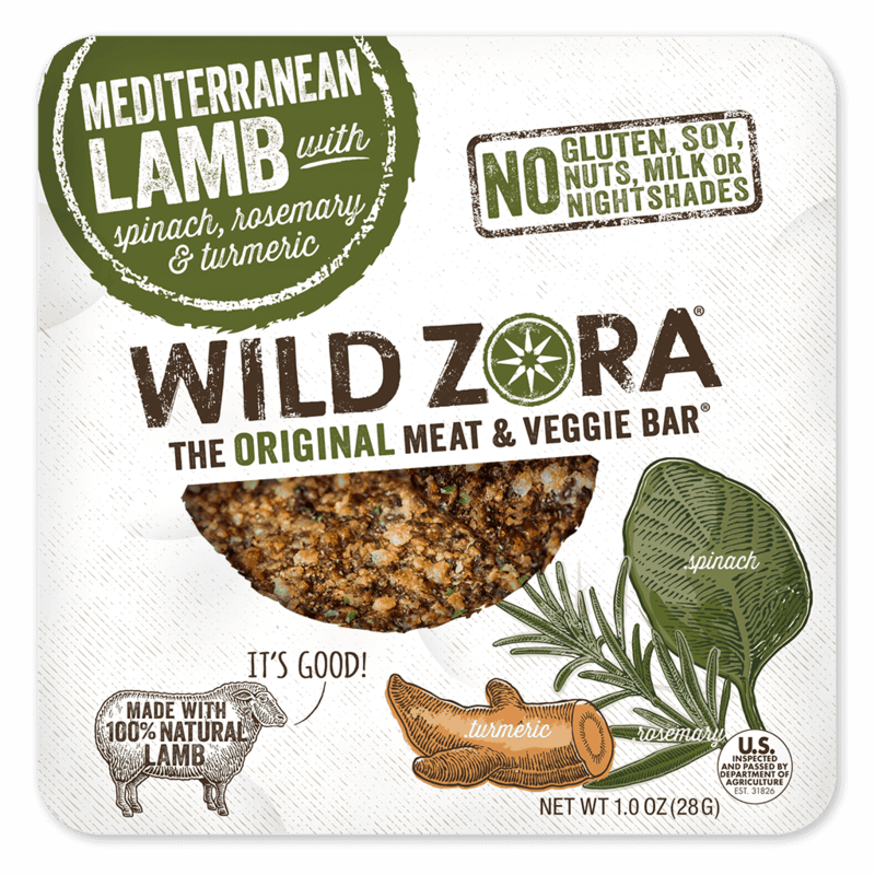 $0.50 for Wild Zora — The Original Meat & Veggie Bar®. Offer available at King Soopers, Walmart, Natural Grocers.