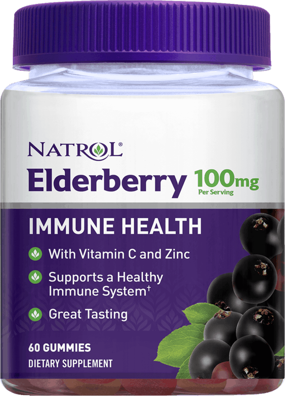 $4.00 for Natrol Elderberry Gummies 100 mg. Offer available at Walgreens.