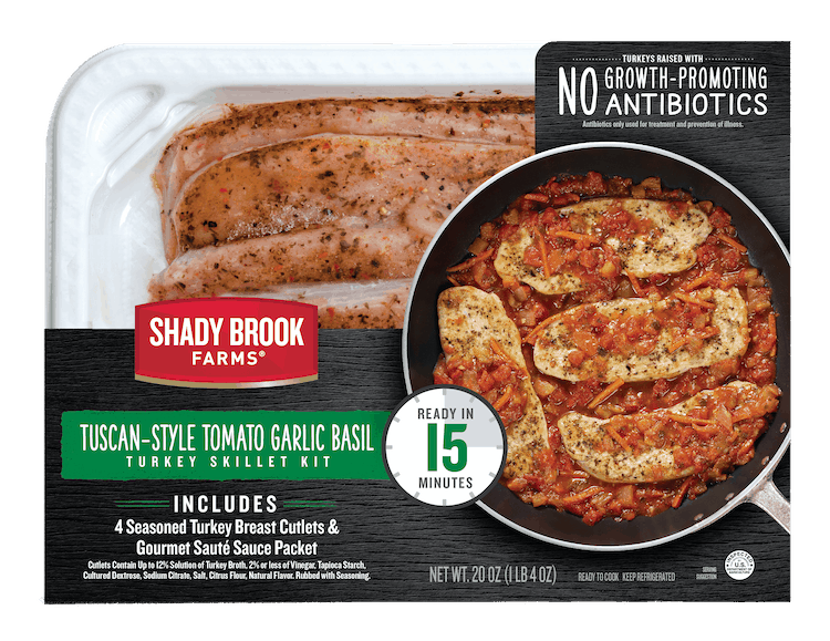 $2.00 for Shady Brook Farms® Turkey Skillet Kits. Offer available at multiple stores.