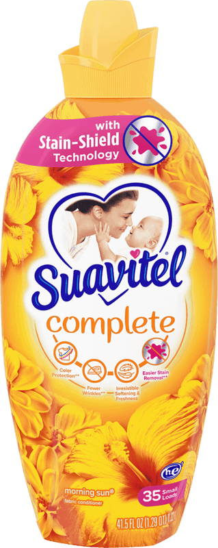 $0.50 for Suavitel® Complete. Offer available at Walmart, Walmart Pickup & Delivery.