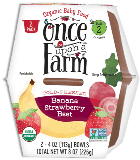 $0.50 for Once Upon A Farm Organic Baby Food. Offer available at multiple stores.