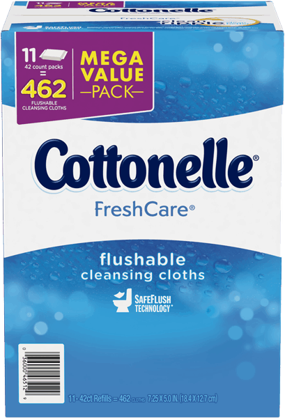 $2.50 for Cottonelle® FreshCare® Flushable Cleansing Cloths. Offer available at Sam&#39;s Club.