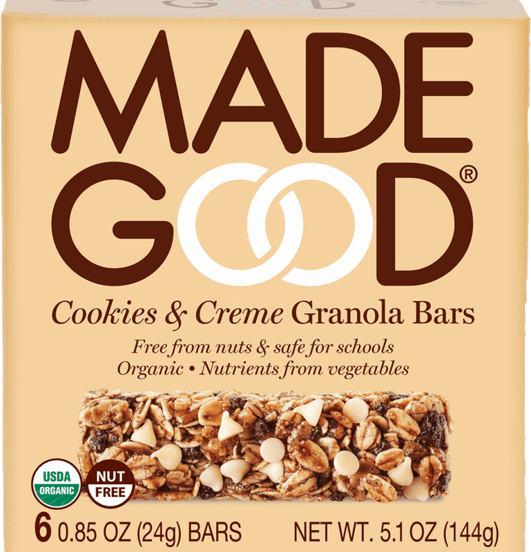 $1.00 for MadeGood Granola Bars. Offer available at multiple stores.