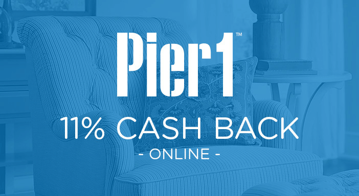 $0.00 for Pier 1 Imports. Offer available at Pier 1 Imports.