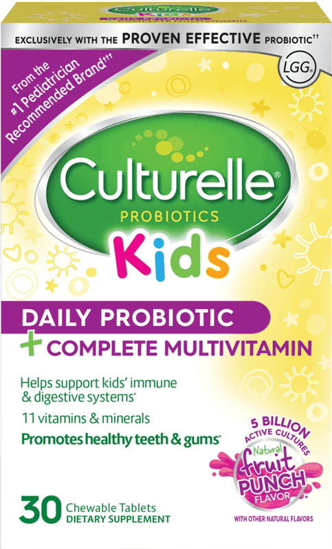 $7.00 for Culturelle® Kids Probiotic + Multivitamin Chewable. Offer available at Target.