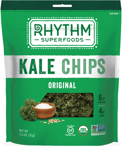 $3.00 for Rhythm Superfoods® Kale Chips. Offer available at multiple stores.