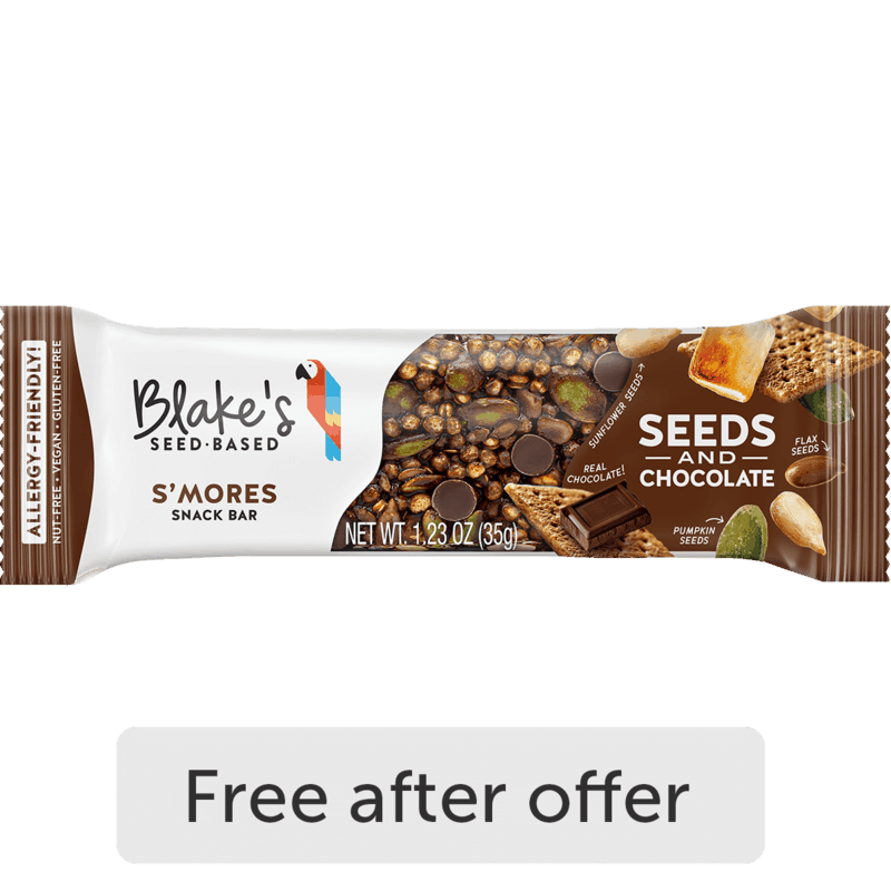 $1.99 for Blake's Seed Based Snack Bar. Offer available at multiple stores.