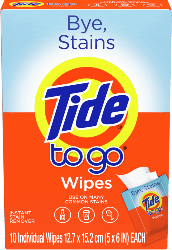 $1.50 for Tide to Go Wipes. Offer available at Walmart, Walmart Pickup ...