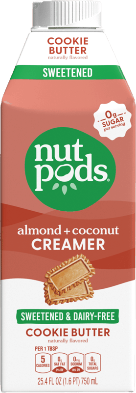 $1.25 for nutpods Dairy-Free Sweetened Creamer. Offer available at Wegmans, Sprouts Farmers Market.