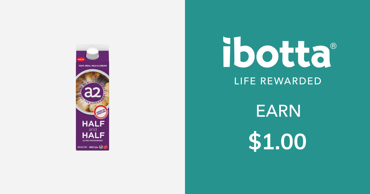 a2 Half and Half Milk offers better than coupons