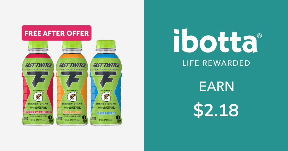 Gatorade Fast Twitch Energy Drink offers better than coupons