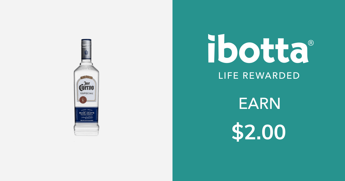 Get $2.00 back on Jose Cuervo Tequila - Especial or Tradicional varieties, 750 ml bottle or larger. Offer includes the following varieties: •Gold •Silver •CingeYou can redeem this offer at any in-store retailer where this product is available.
