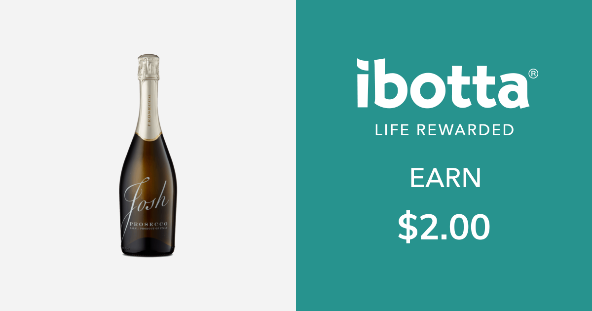 Get $2.00 back on Josh Cellars Prosecco for 750 ml bottle only.You can redeem this offer at any in-store retailer where this product is available