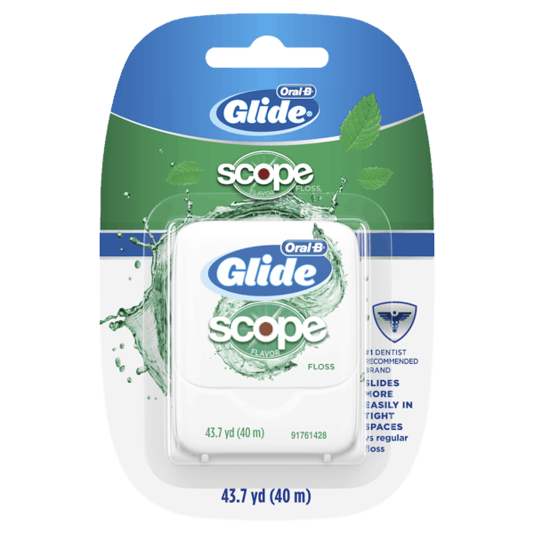 $0.25 for Oral-B&reg; Scope Manual Floss. Offer available at multiple stores.