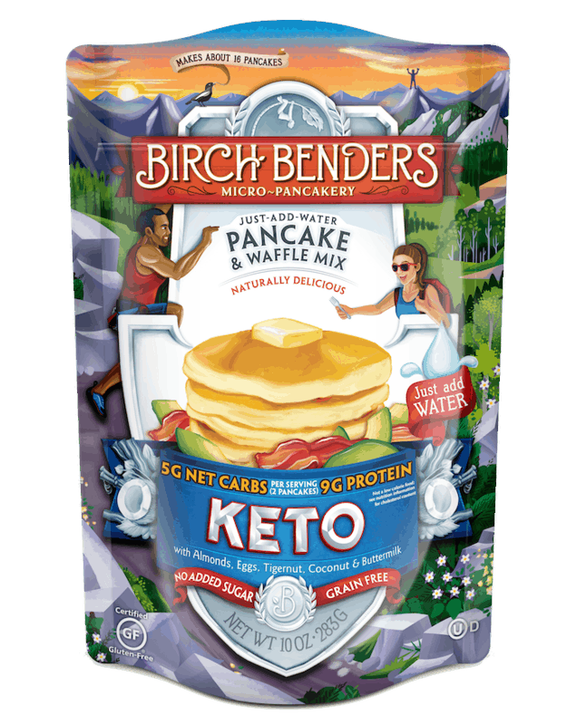 $1.00 for Birch Benders Keto Pancake & Waffle Mix. Offer available at multiple stores.