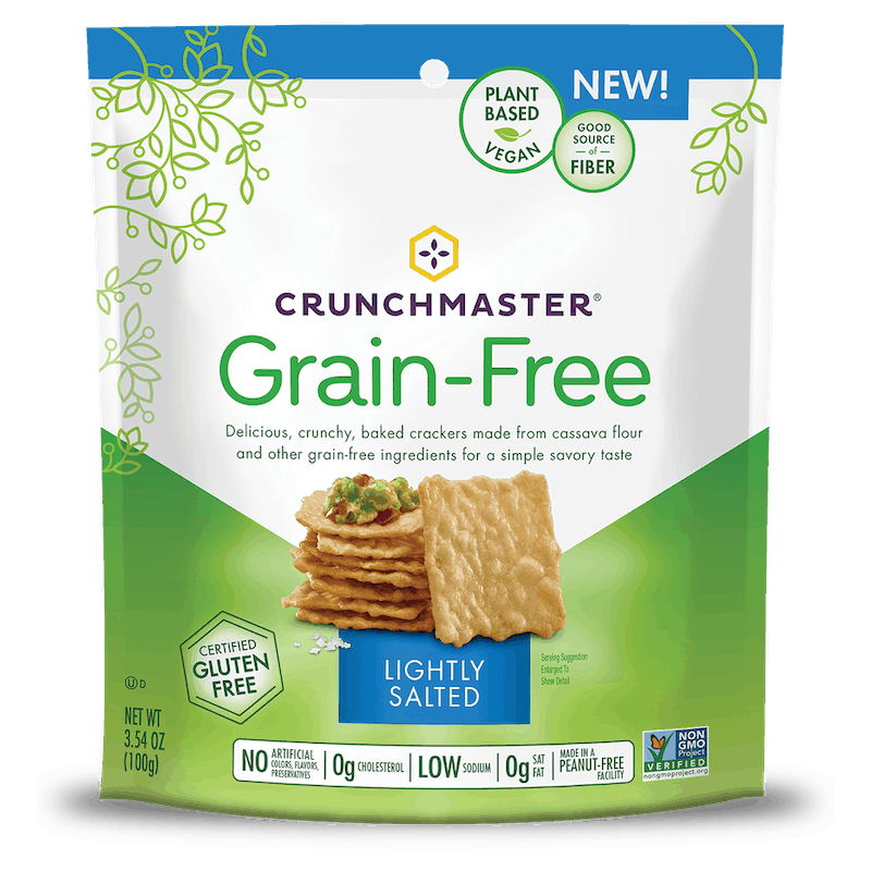 $1.00 for Crunchmaster® Grain-Free. Offer available at multiple stores.