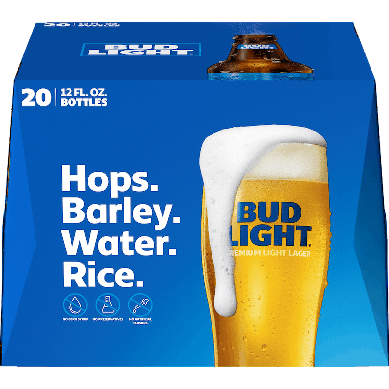 $2.00 for Budweiser® or Bud Light®. Offer available at multiple stores.