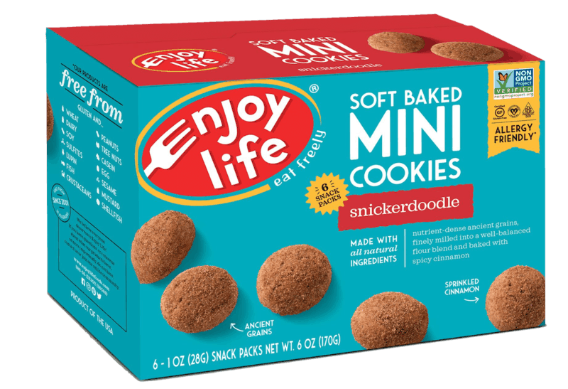 $1.00 for Enjoy Life® Soft-Baked Mini Cookies. Offer available at multiple stores.