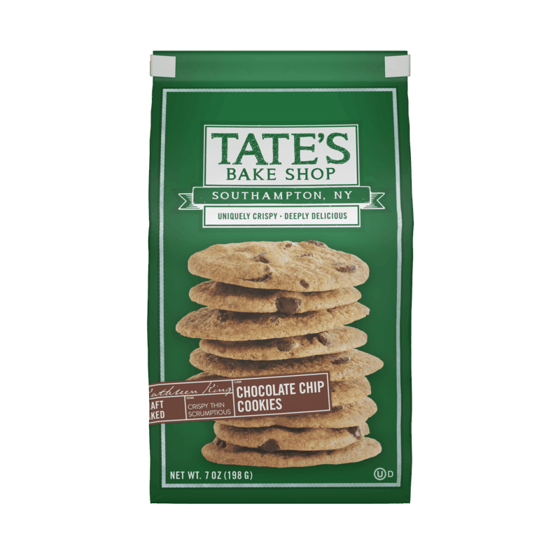 $1.00 for Tate’s Bake Shop Cookies. Offer available at Walmart, Walmart Pickup & Delivery.