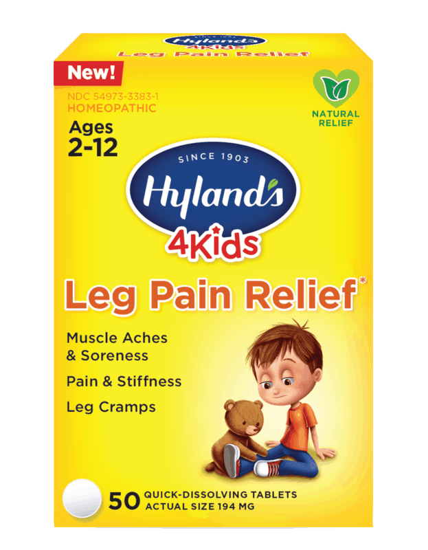 $3.00 for Hyland’s 4 Kids Leg Pain Relief. Offer available at CVS Pharmacy.