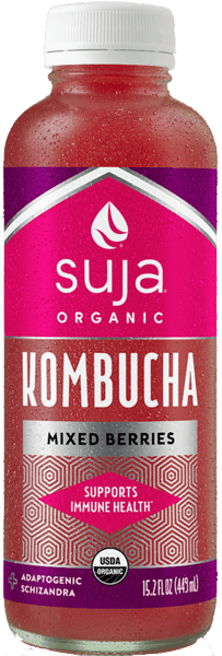 $1.00 for Suja® Kombucha. Offer available at multiple stores.