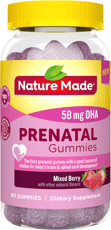 $3.00 for Nature Made® Prenatal Gummies. Offer available at Target.