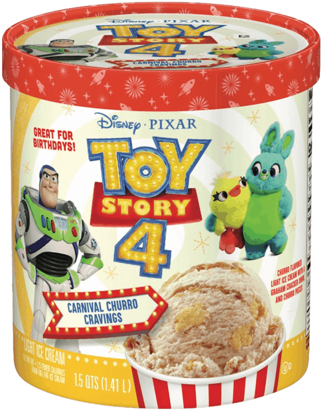 $1.00 for Toy Story 4 Light Ice Cream. Offer available at Walmart.