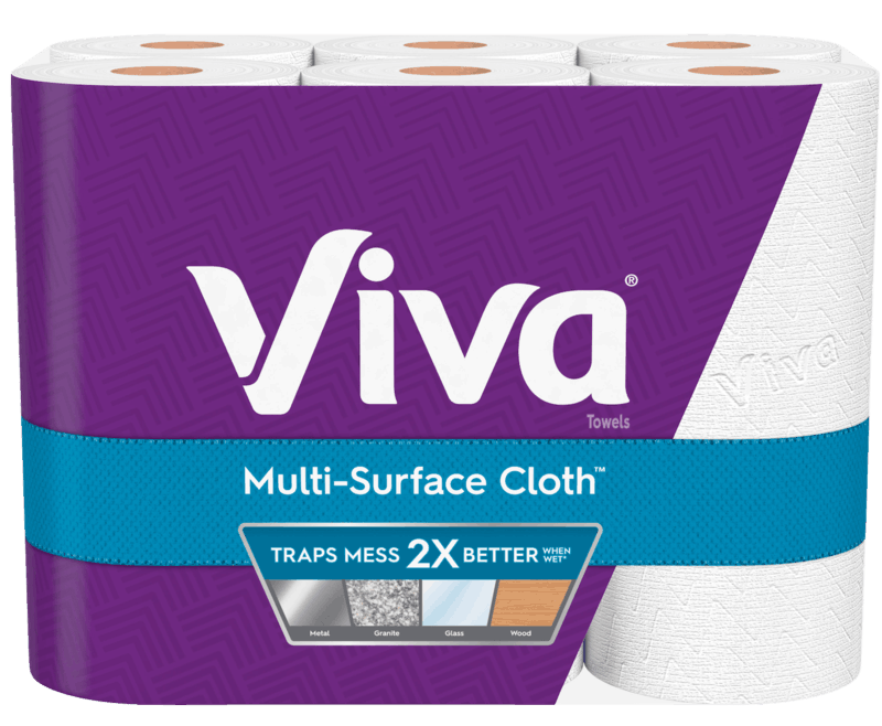 $0.75 for Viva Multi-Surface Cloth. Offer available at multiple stores.