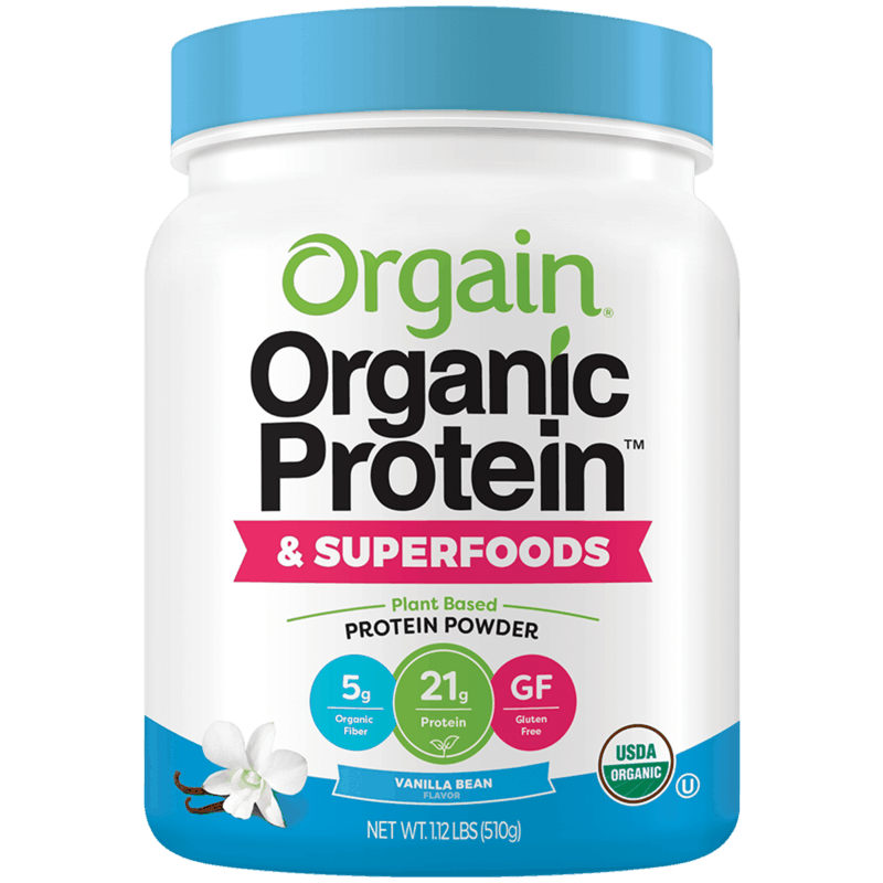 $5.00 for Orgain® Organic Protein & Superfoods Powder. Offer available at Target.