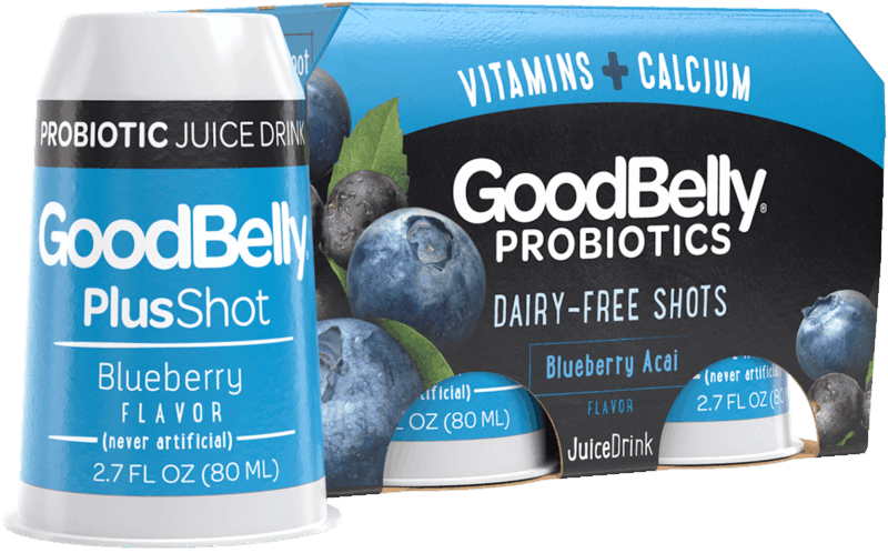 $1.00 for GoodBelly Probiotics Shots. Offer available at Publix.