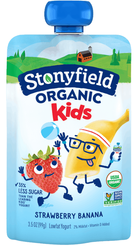 $0.50 for Stonyfield® Organic Kids Yogurt. Offer available at Walmart.