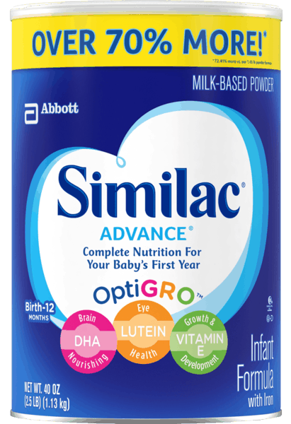 $4.00 for Similac® Infant Formula. Offer available at Sam&#39;s Club.