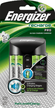 $3.00 for Energizer Recharge® Charger. Offer available at Target.