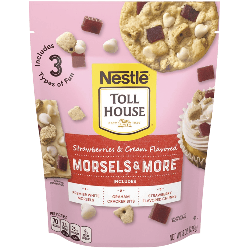 $0.50 for NESTLÉ TOLL HOUSE Morsels & More. Offer available at Walmart, Walmart Pickup & Delivery.