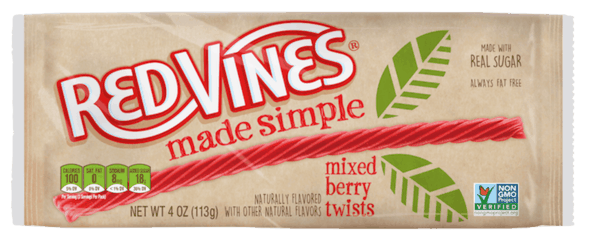 $0.75 for Red Vines® Made Simple. Offer available at Dillons.