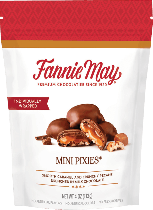 $2.50 for Fannie May Chocolate Premium Bag. Offer available at Meijer.