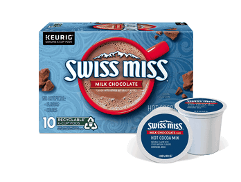 $1.50 for Swiss Miss K-Cup Pods. Offer available at multiple stores.