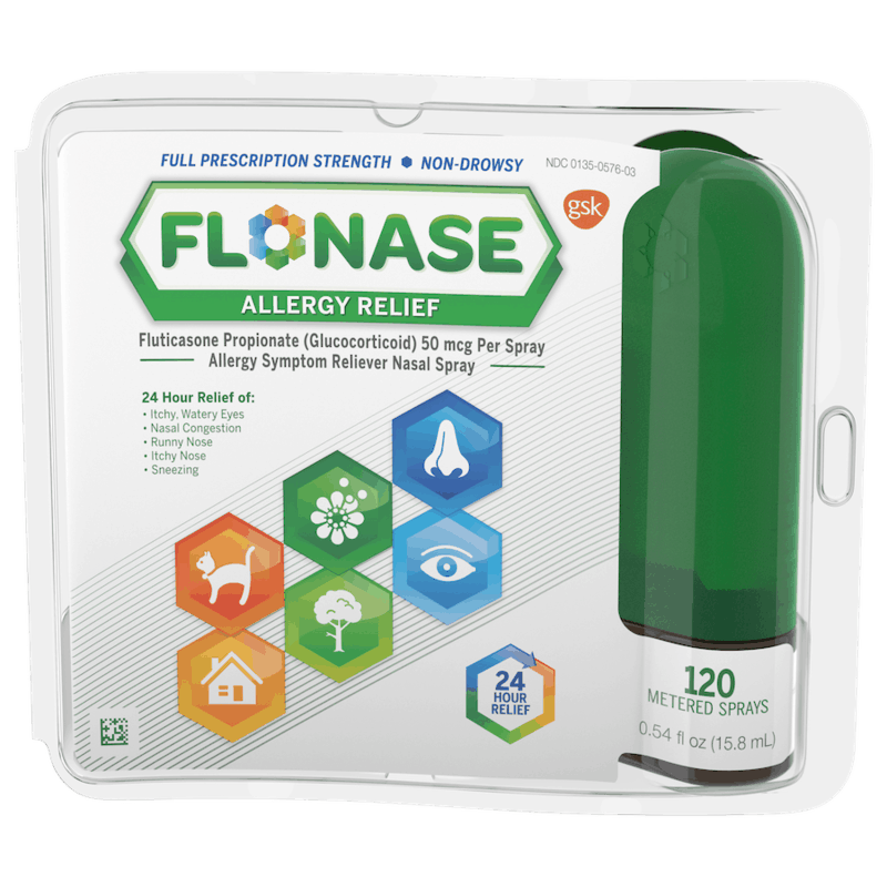 $6.00 for Flonase. Offer available at Walmart, Walmart Grocery.