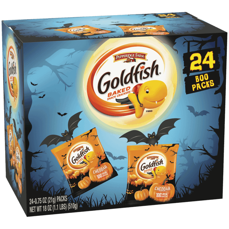 $2.00 for Goldfish Halloween. Offer available at Walmart, Walmart Pickup & Delivery.