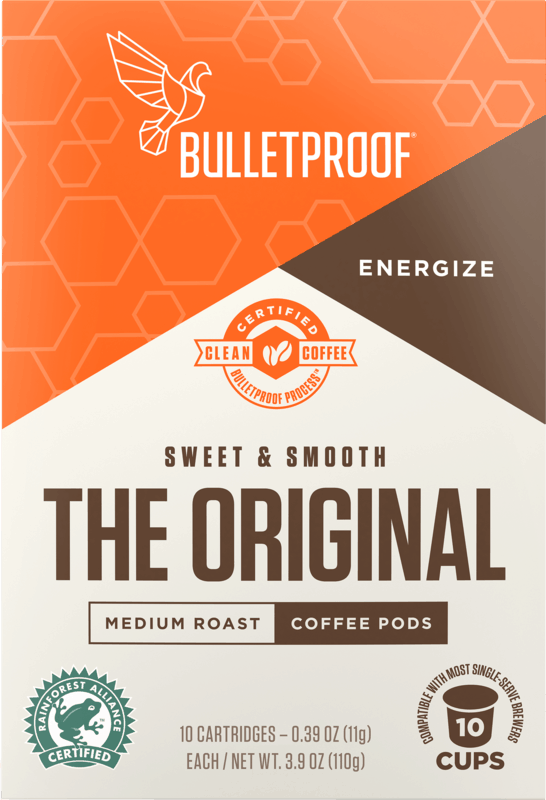 $5.00 for Bulletproof Coffee Pods. Offer available at Target, Target Online.