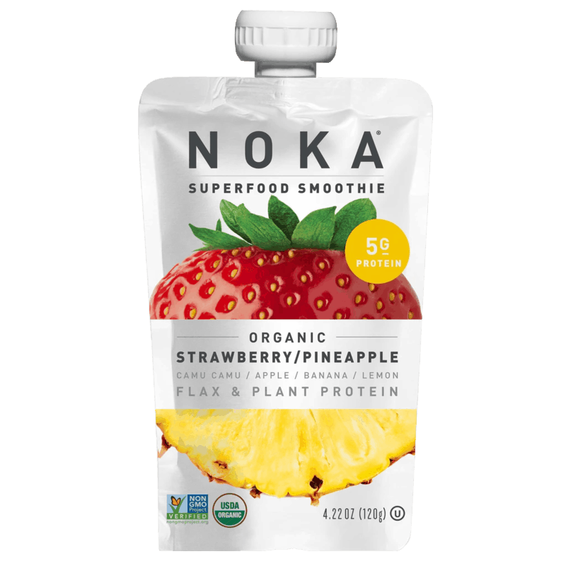 $0.50 for NOKA Organic Smoothie. Offer available at multiple stores.