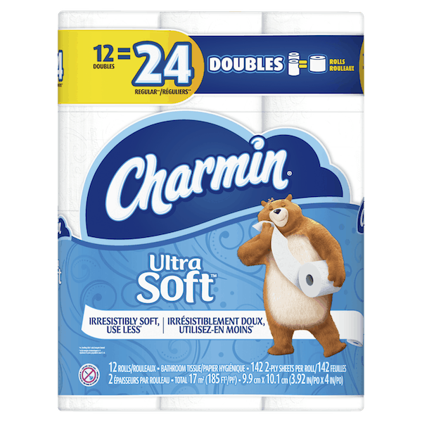 $0.50 for Charmin® Toilet Paper. Offer available at Publix.