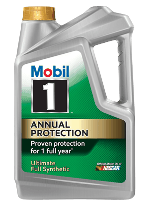 $3.00 for Mobil 1™ Annual Protection motor oil. Offer available at multiple stores.