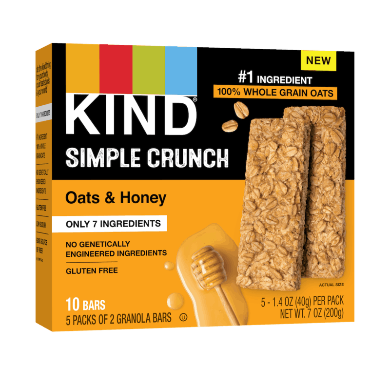 $1.00 for KIND® Simple Crunch. Offer available at multiple stores.