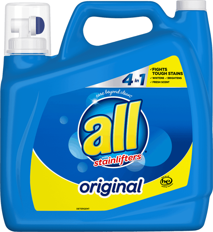 $2.00 for all® Liquid Laundry Detergent. Offer available at Walmart, Walmart Pickup & Delivery.