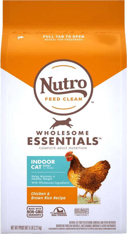 $2.00 for NUTRO™ WHOLESOME ESSENTIALS™ Dry Cat Food. Offer available at Kroger.