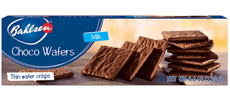 $1.00 for Bahlsen® Choco Wafers Cookies. Offer available at multiple stores.